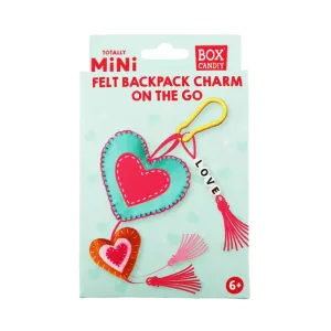 Totally Mini Felt Backpack Charm