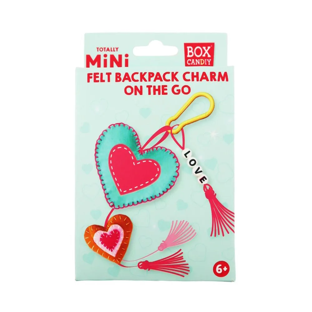 Totally Mini Felt Backpack Charm
