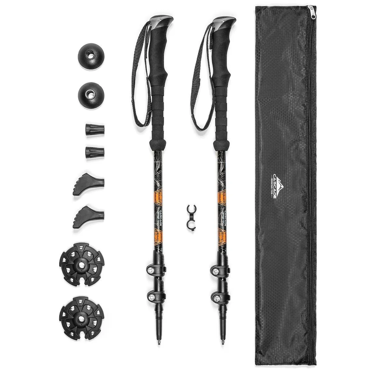 Trekking Poles - Orange