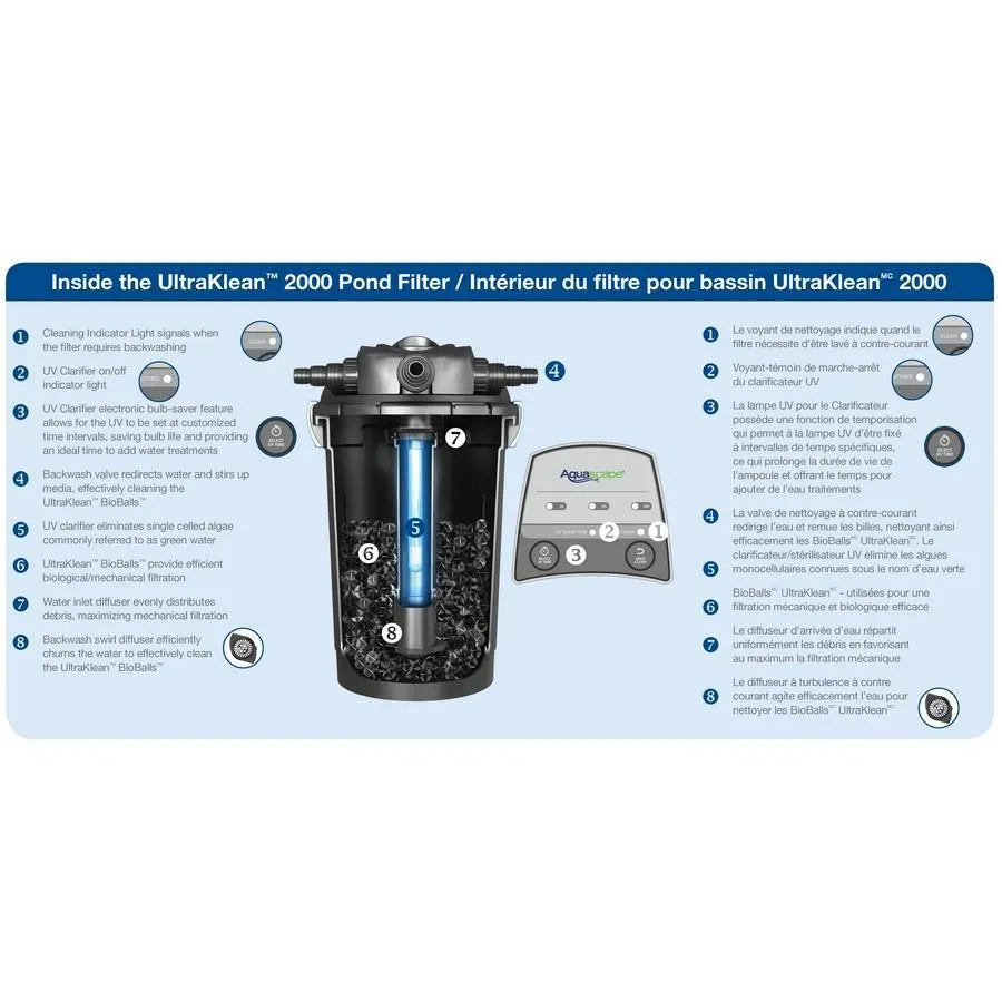 UltraKlean 2000 Pond Filter by Aquascape