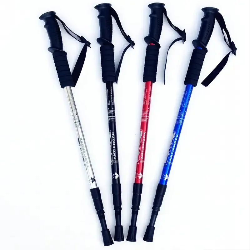 UltraLite Antishock Trekking Poles (1 Pair)  – Compact & Durable for Outdoor Trails