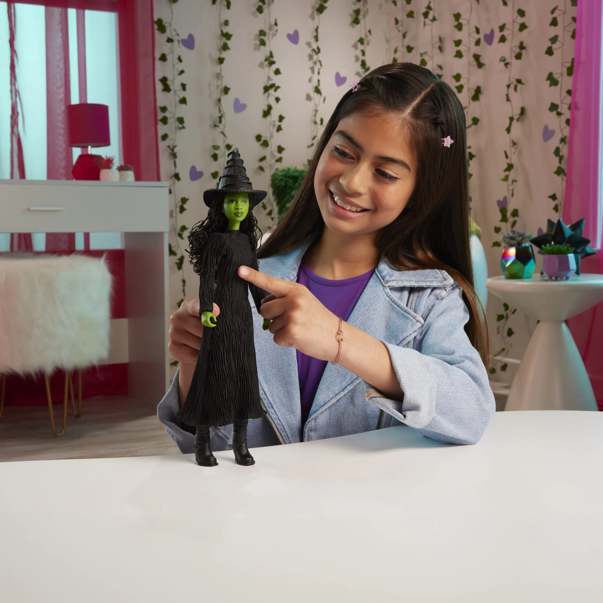 Universal Pictures' Wicked Singing Elphaba Fashion Doll, Posable With Removable Movie Fashions & Accessories - Coming Soon