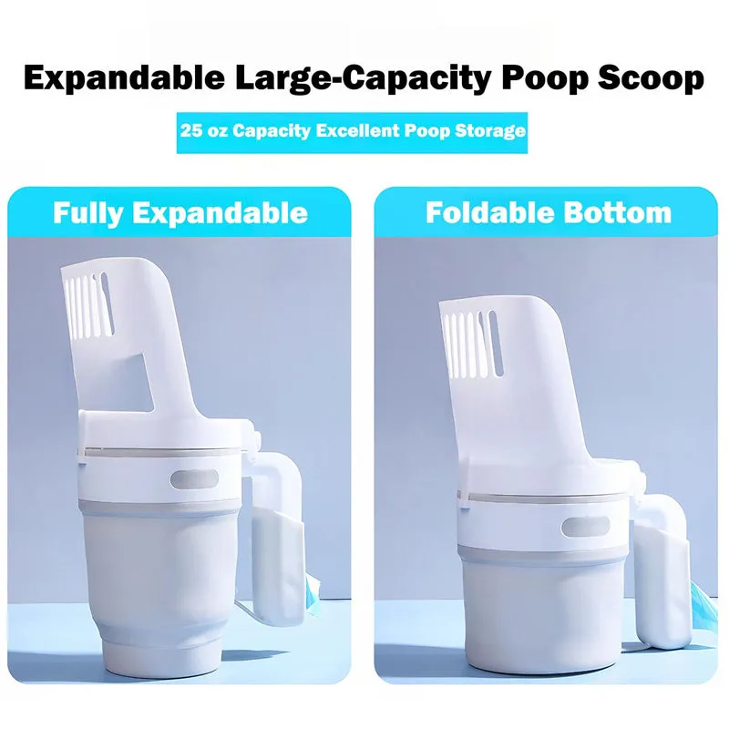Upgrade Widen Cat Litter Shovel Scoop With Refill Bags