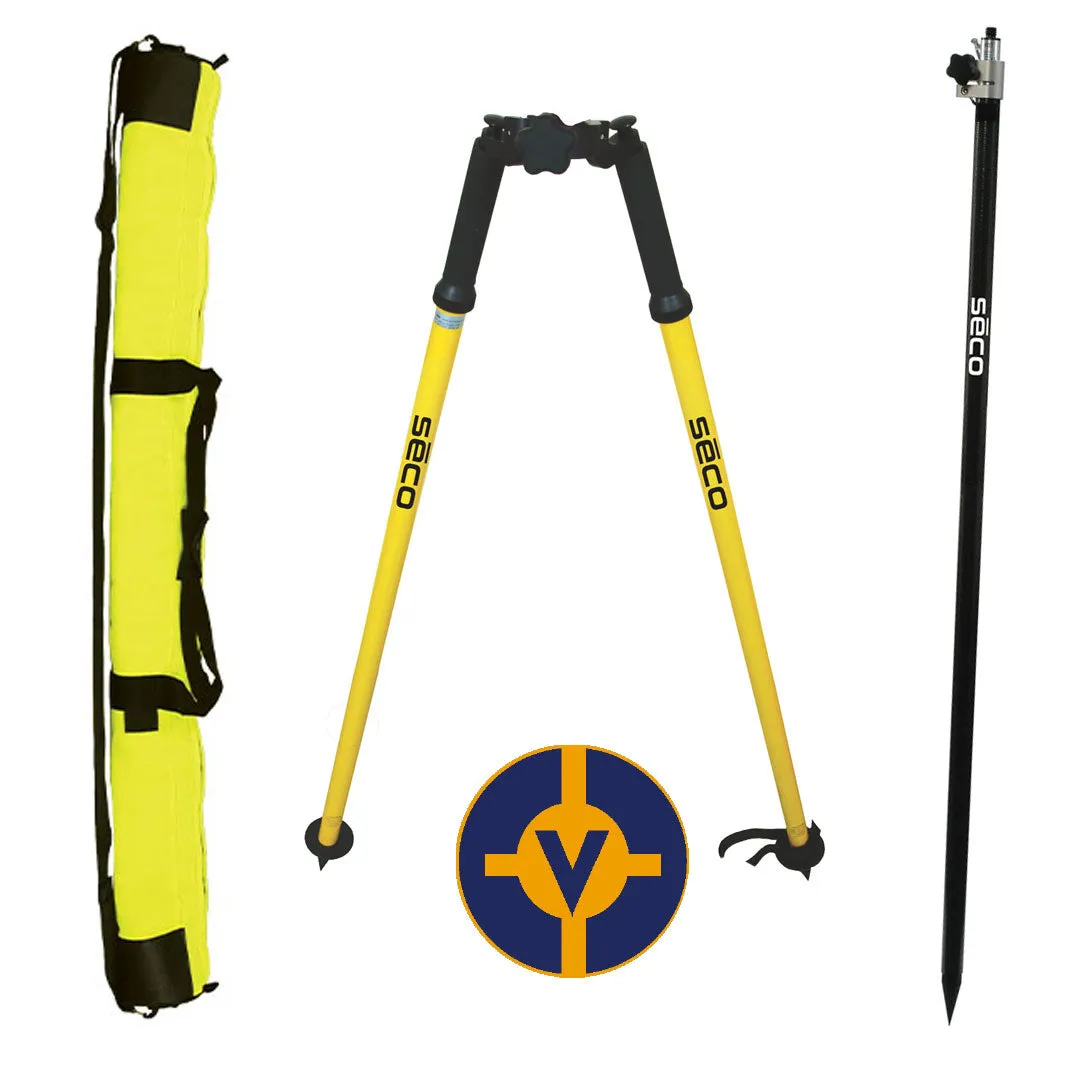 Vectors GPS/GNSS Carbon Fiber Rover Pole Kit Bundle