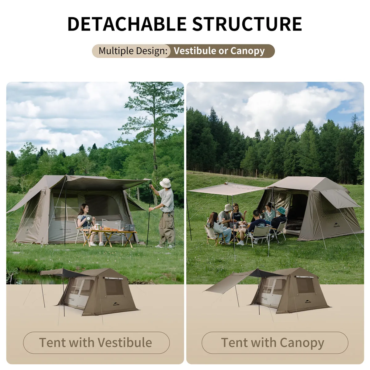 Village 6.0 Roof Automatic Tent【Canopy Version】