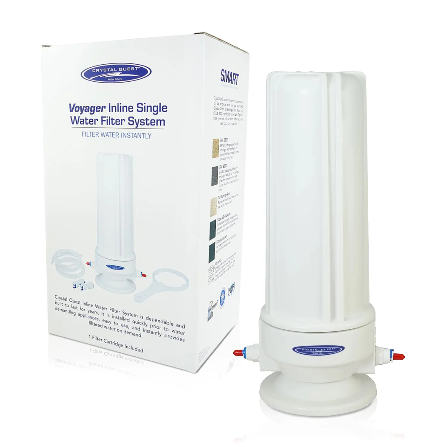 Voyager Single Inline Water Filter System