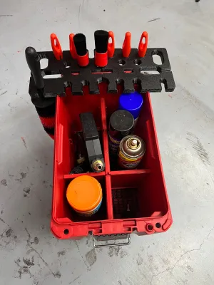 #WashOUT 2 / 3 Bucket Auto detailing bucket Kits for use with the MILWAUKEE TOOLS PACKOUT Compact Tool Box 48-22-8422 ( Ammocan)