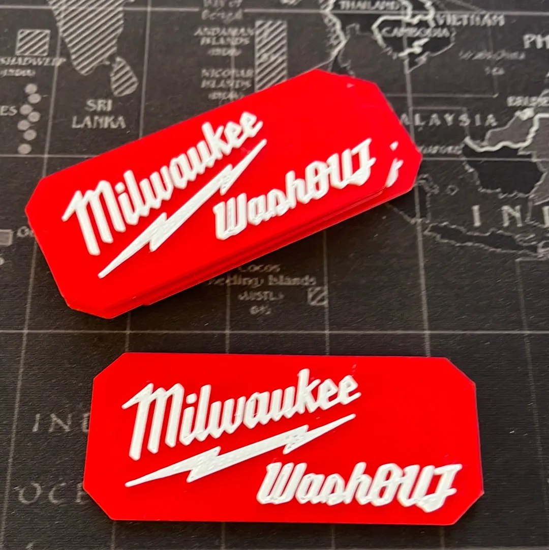 #WashOUT 2 / 3 Bucket Auto detailing bucket Kits for use with the MILWAUKEE TOOLS PACKOUT Compact Tool Box 48-22-8422 ( Ammocan)