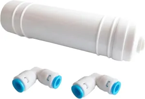 Water Purification Filter 10 Inch Fitting Water Purifier Inline Coconut Carbon Post Water Filter 5 Micron Carbon Filter for Reverse Osmosis