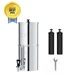 Waterdrop 2.25-gallon King Tank Gravity Water Filter System, Without Stand