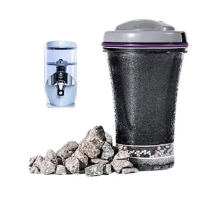 Waterfall 1 Filter Cartridge (13845)   1 Mineral Stones (13846) - Advanced Water Filter Replacement for Gravity Purifier System (1384)