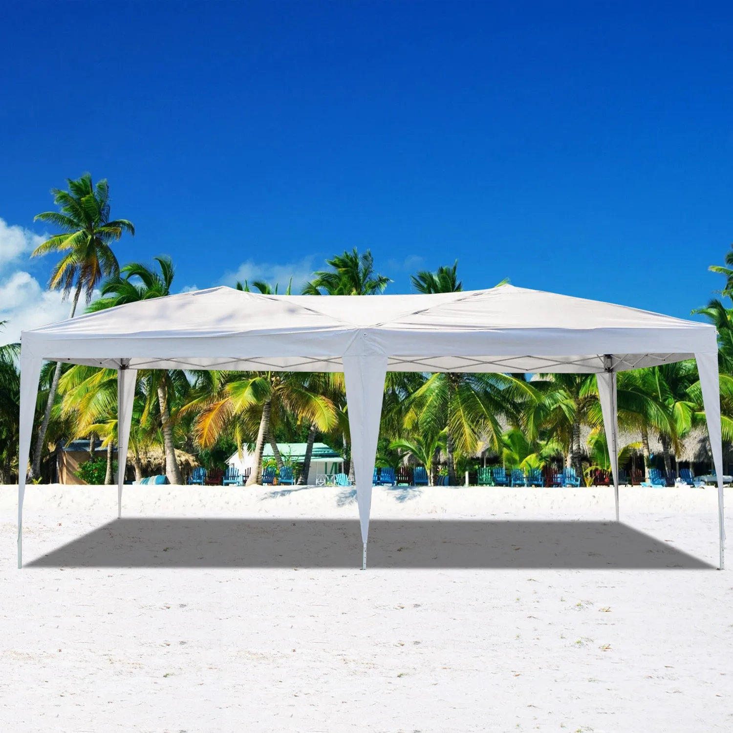 White 6 3 Pergola X Advertising 6M Worldwide availability Home Don't wait Sides, Folding Shed Parking Tent
