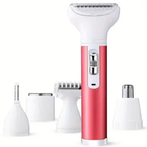Women's 5-in-1 Electric Shaver Kit USB Rechargeable