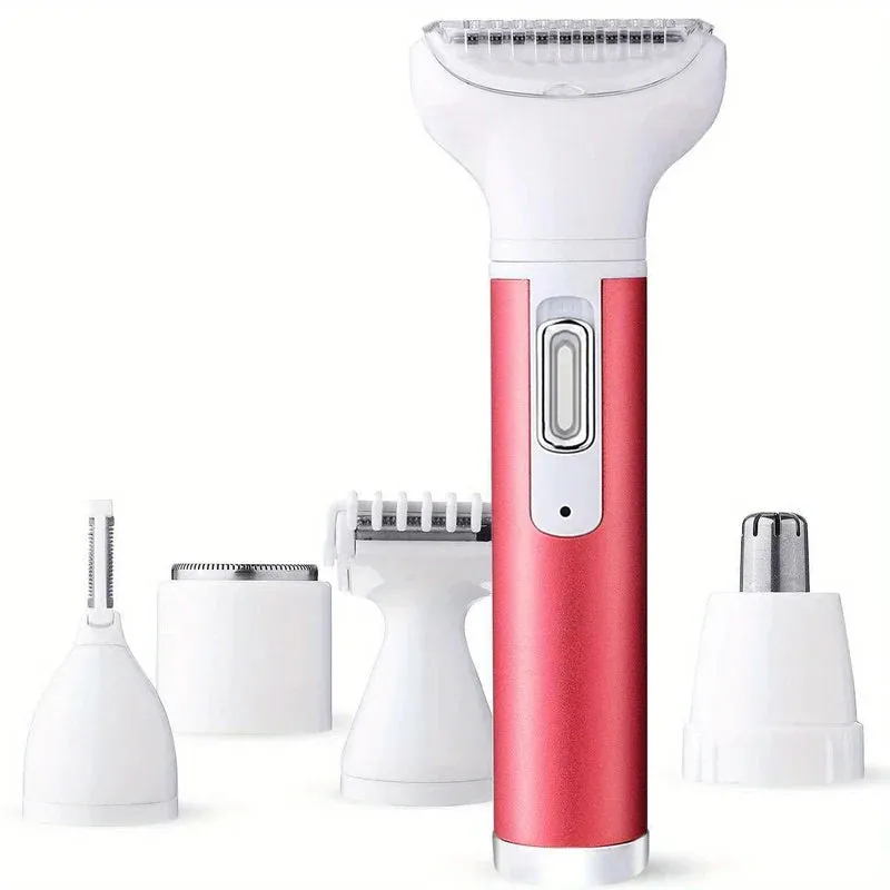 Women's 5-in-1 Electric Shaver Kit USB Rechargeable