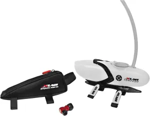 XLAB Beginner Triathlon Starter Kit with Torpedo 50  Front Hydration System Stealth Pocket 100 Top Tube Bag and Nanoflator CO2 Inflator