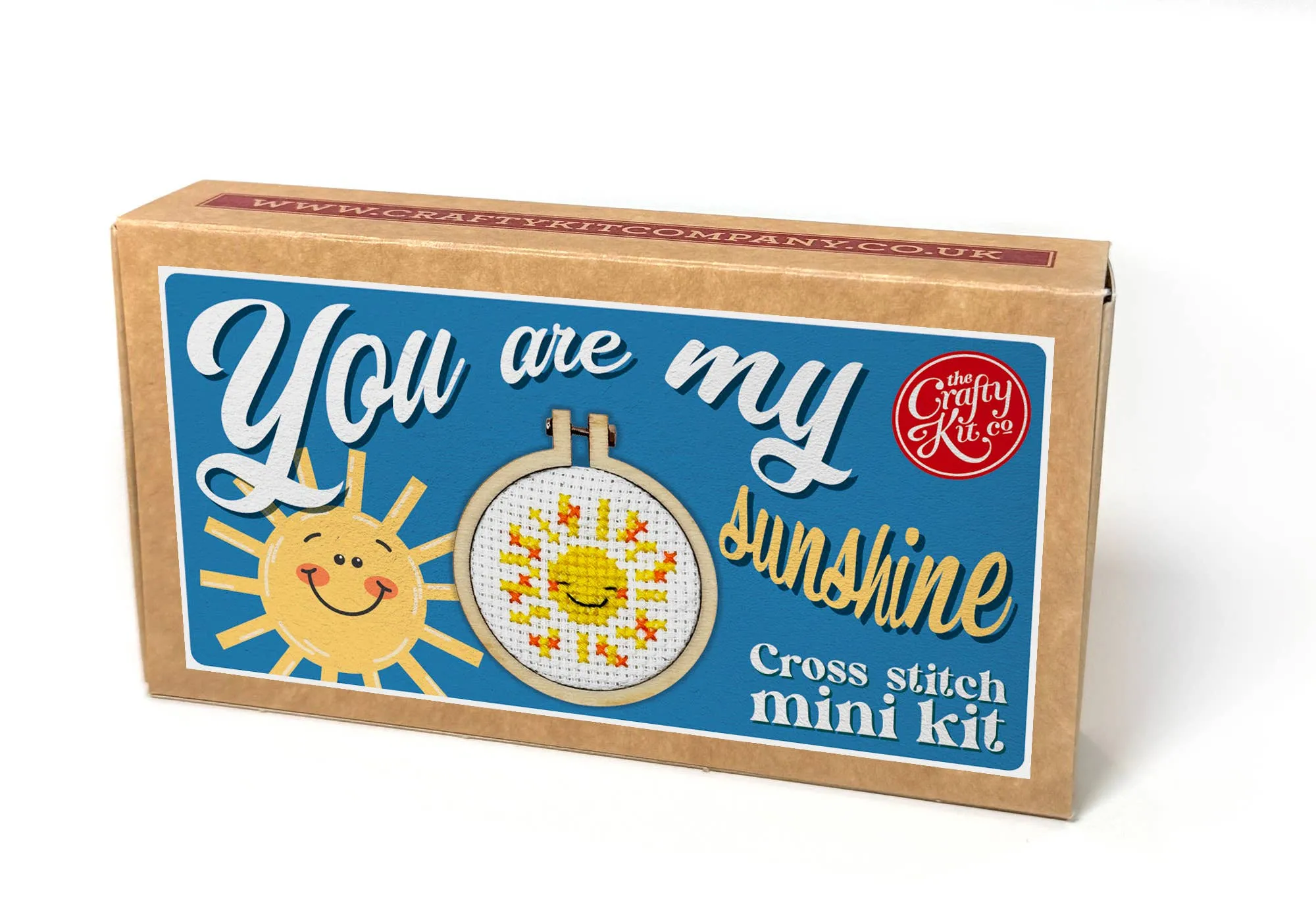 'You are my Sunshine' Mini Matchbox Cross Stitch Kit