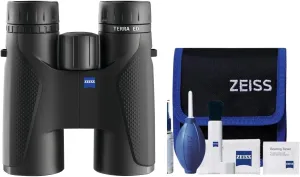 Zeiss 10x42 Terra ED Binoculars & Cleaning Kit Combo (Black)